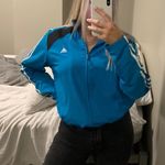 Adidas Windbreaker Vintage Blue Size L Photo 0