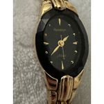 Armitron Now Gold Tone Ladies Watch Black Dial Oval Face Stainless Steel Photo 7