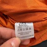 Tiger Mist  Dress Womens Small Orange Matteo Ruched Strapless Mini Photo 6