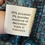 Lane Bryant  Lace Trim Green & Black Animal Print Chemise Photo 4