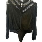 Two Sisters Elegant Black Lace Bodysuit for Women Photo 5