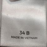 Shade & Shore White Eyelet Bikini Top Size 34B Photo 5