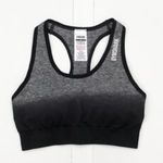 Gymshark Adapt Ombre Seamless Sports Bra Black Gray Size Medium Photo 0