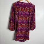 Trina Turk NWT ‎ Echo Chain Link Tunic Swimsuit Coverup Multicolor Small Stretch Photo 3