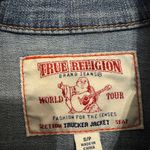 True Religion True Religión Blue Denim Jean Jacket Size Small Photo 7