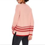 Boden Theodora Pink Milkshake Fair Isle Alpaca Wool Sweater Size Small KO160. Photo 6