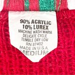 NUTCRACKER Red Long Sleeves Christmas Graphic Prints Sweater, Size Medium Photo 3