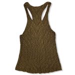 Free People Brown Chevron Sweater Knit Tank Top size XS Photo 9