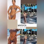 White Fox Boutique WHITEFOX BIKINI 3 PEICE SET S Photo 7
