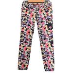 Bongo Vintage Y2K  Jeans Floral Print Straight Leg Junior's 7 Women's Size 8 | 10 Photo 1