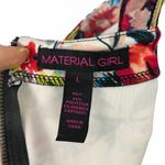Material Girl Romper Scuba Floral Print dress Photo 8