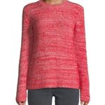 Derek Lam  10 Crosby bicolor ribbed crewneck merino wool pullover soft sweater L Photo 0