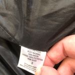 Women’s faux leather biker style jacket, small, pit to pit is 17, length is 18 Black Photo 2