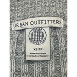Urban Outfitters Gray Long Sleeve Ribbed Knit Crew Cropped Sweater Top Size XS Photo 2