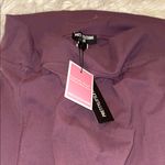 Pretty Little Thing  Women's Deep burgundy Leggings Photo 4