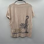 Uniqlo x Disney Cream Winnie-the-Pooh & Tigger Graphic Short Sleeve Top Sz M Photo 1
