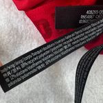 PINK Victoria's Secret Racerback Strappy Sports Bra XXS Logo Spellout Activewear Red Photo 8