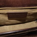 Salvatore Ferragamo Salvatore Farragamo Brown Leather Purse Photo 5