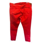 Levi's  Legging Red High‎ Rise Denim Stretch Jegging Jeans Women Sz Plus US 24 W Photo 1