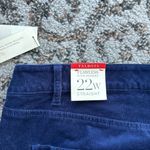 Talbots  Straight Leg Flawless Five Pocket Corduroy Pants Navy 22W Photo 6