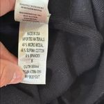 AGOLDE Black V-Neck Bodysuit Photo 7