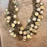 Women’s gold coin necklace earrings. New! Photo 1