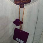 Sweet Sinnamon Ivory Tie Sides Dress/ Coverup Size Medium‎ NWT Photo 2