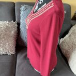 Jones New York  V-Neck 3/4 Sleeve Top Size Medium Photo 2