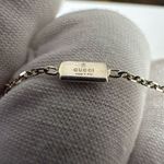 Gucci  Purple Stone Pendant Necklace Sterling Silver Vintage Photo 13