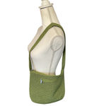 The Sak  Elliott Lucca Crochet Shoulder Bag Purse Green Boho Fairy Cottage Y2K Photo 2