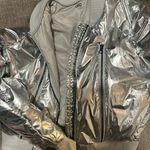 Alo Yoga Metallic Bomber Jacket Photo 3