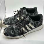 Adidas QT Racer Cloudfoam Women's Running Sneakers - Black Camo; - Sz 8 Photo 1