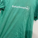 American Apparel  Green Returnmates Short Sleeve T-Shirt Size Medium Photo 1