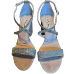 Nina  occasion rhinestone strappy heel 10 leather sole party prom formal extra Photo 1