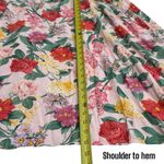 Old Navy  Multicolor Linen Blend Floral Garden Party Spring Summer Maxi Dress XL Photo 11