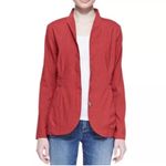 Eileen Fisher  Italian Linen Blend Peplum Jacket | XS Photo 1