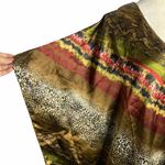 Vintage Animal Print Kaftan Coverup Dress 54PE Size undefined Photo 2