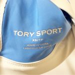 Tory Burch Sport Color Block Bikini Top Size XS Swimwear Blue Photo 2