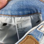American Eagle Highest Rise 90s Boyfriend Jean Shorts Denim Women’s Size 14 Blue Photo 4