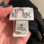 Sweet Storm Women’s Juniors Romper Dress S Small Black Lace Whimsy Goth Bust 34 Photo 2