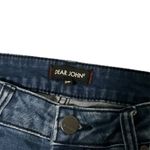 Dear John  Size 26” Dark Wash Raw Hem Skinny Jeans Photo 1