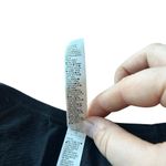 Athleta Women’s M Short Sleeve Foothill Perforated Tee Shirt Black Running Gym Photo 6