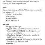 Lululemon  Women’s Unlimit High-Rise Tight 25" Leggings in‎ Brier Rose Size 6 Photo 6