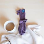 Columbia Cozy Socks Women's Lavender Purple Pom Pom Non Photo 3