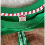 Green elf ugly Christmas sweater L holidays festive Size L Photo 5