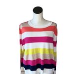 Adyson Parker NWT  multicolored stripped super Soft Sweater Medium Photo 4
