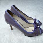 Dolce & Gabbana  Patent Bow Peep Toe Pumps size 39 Photo 1
