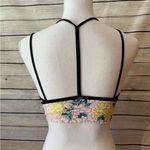 PINK - Victoria's Secret Victoria Secret PINK Velvet Floral Strappy Wireless Bralette Photo 5