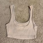 ZARA  Tank Top Crop Ribbed Photo 2