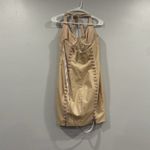 House Of CB Leda Vegan Leather Dress Medium M Photo 3